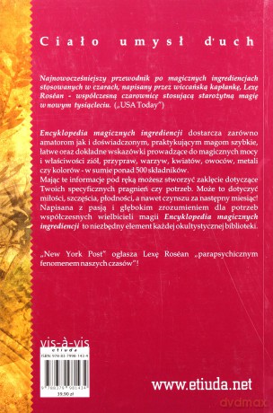 Encyklopedia magicznych ingrediencji - Lexa Rosean [KSIĄŻKA]