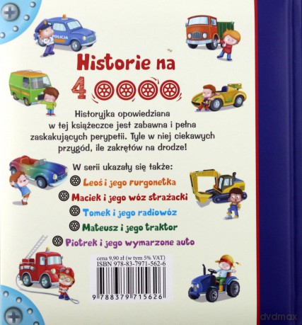 Franek i jego koparka. Historie na 4 kółkach - Anastasia Zanoncelli [KSIĄŻKA]