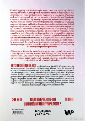 Kamień węgielny. Mój bunt przeciw hipokryzji kościoła - Krzysztof Charamsa [KSIĄŻKA]