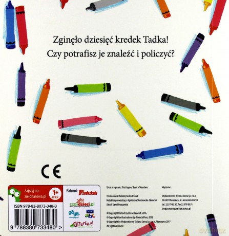 Kredkowa księga liczb - Drew Daywalt [KSIĄŻKA]