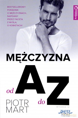 Mężczyzna od A do Z - Piotr Mart [KSIĄŻKA]