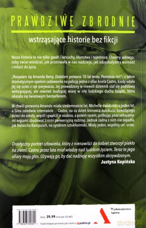 Nadzieja. 10 lat w ciemności - Amanda Berry [KSIĄŻKA]
