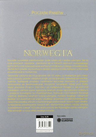 Norwegia. Początki państw - Jakub Morawiec [KSIĄŻKA]
