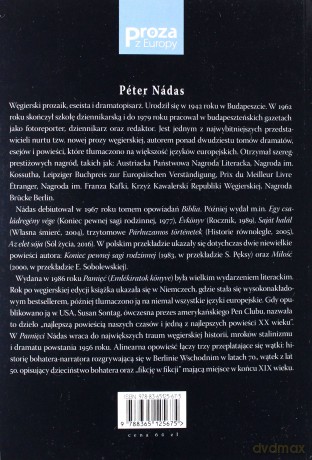 Pamięć - Peter Nadas [KSIĄŻKA]