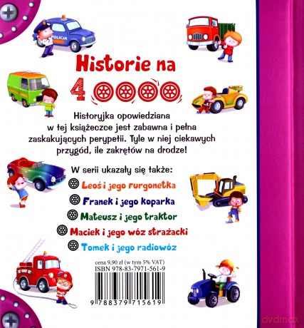 Piotrek i jego wymarzone auto. Historie na 4 kółkach - Anastasia Zanoncelli [KSIĄŻKA]