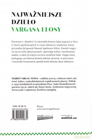 Rozmowa w katedrze - Mario Vargas Llosa [KSIĄŻKA]