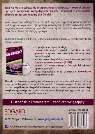Silencio. Hiszpański kryminał z ćwiczeniami - Ricardo Zarco Maldonado [KSIĄŻKA]+[CD]