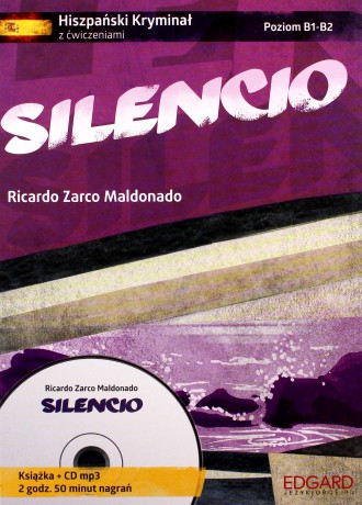 Silencio. Hiszpański kryminał z ćwiczeniami - Ricardo Zarco Maldonado [KSIĄŻKA]+[CD]