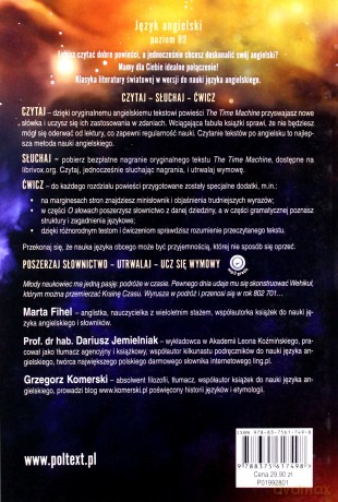 The time machine. Wehikuł czasu w wersji do nauki angielskiego - Herbert George Wells [KSIĄŻKA]