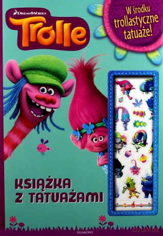 Trolle. Książka z tatuażami [KSIĄŻKA]