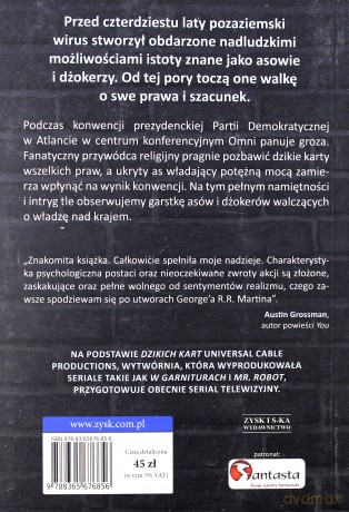 Ukryty as. Dzikie karty (Tom 6) [KSIĄŻKA]