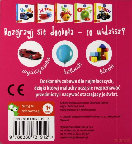 Zabawki. Świat dookoła mnie [KSIĄŻKA]