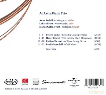 Ad Astra Piano Trio: Ad Astra - Episodi [CD]