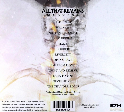 All That Remains: Madness [CD]