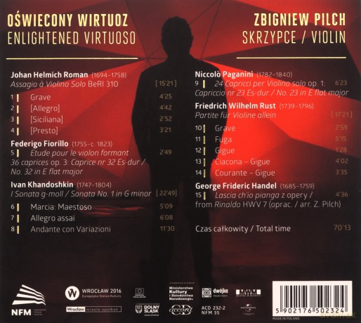 Zbigniew Pilch: Oświecony Virtuoz (Enlighted Virtuoso) [CD]