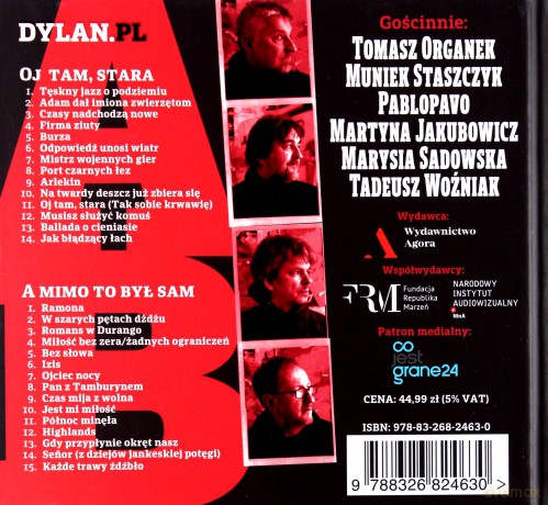 Dylan.pl: Niepotrzebna pogodynka żeby znać kierunek wiatru (digibook) [2CD]