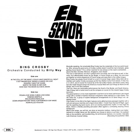 Bing Crosby: El Senor Bing [Winyl]
