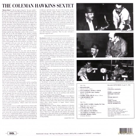 Coleman Hawkins: Desafinado [Winyl]