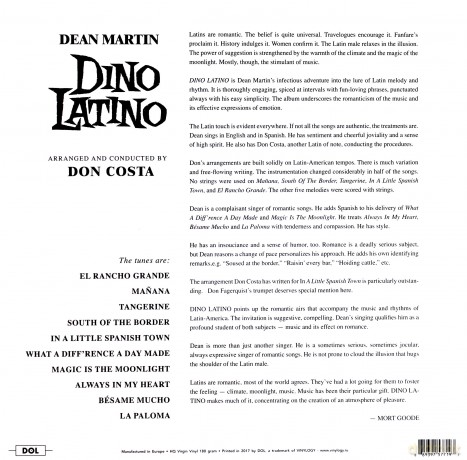 Dean Martin: Dino Latino [Winyl]