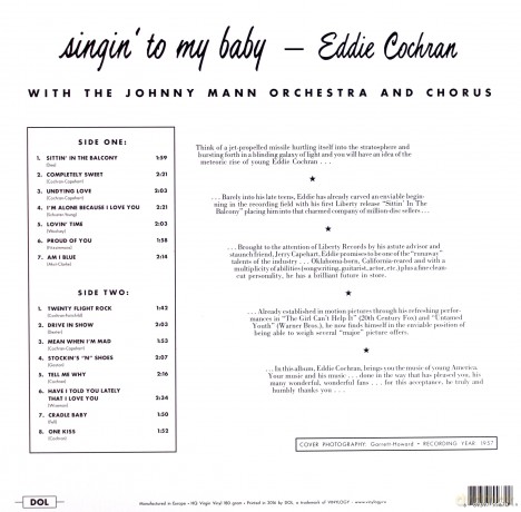 Eddie Cochran: Singing' To My Baby [Winyl]