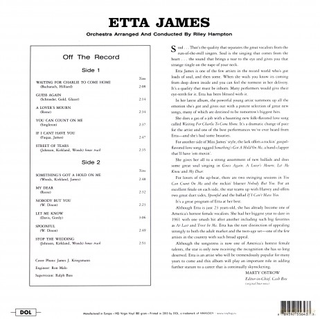 Etta James: Etta James [Winyl]