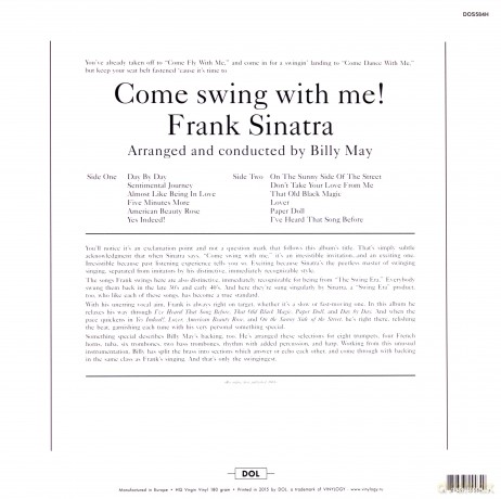 Frank Sinatra: Come Swing With Me! [Winyl]