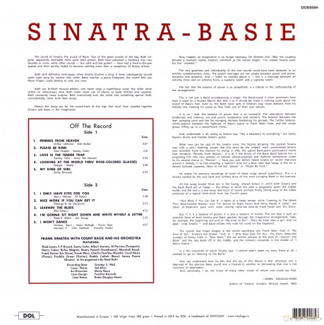 Frank Sinatra: Sinatra-Basie [Winyl]