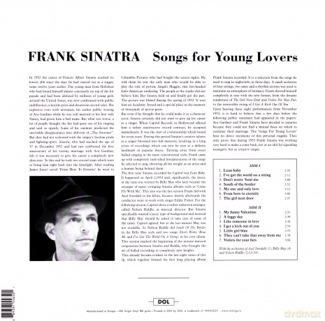 Frank Sinatra: Songs For Young Lovers [Winyl]