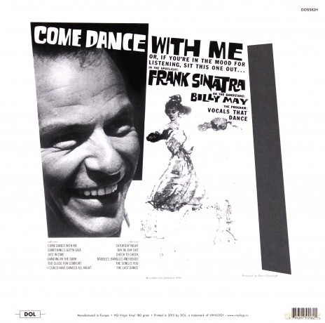 Frank Sinatra: Come Dance With Me [Winyl]