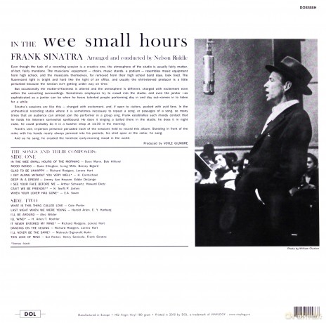 Frank Sinatra: In The Wee Small Hours [Winyl]