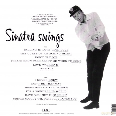 Frank Sinatra: Swing Along With Me [Winyl]