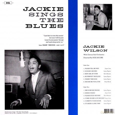 Jackie Wilson: Jackie Sings The Blues [Winyl]