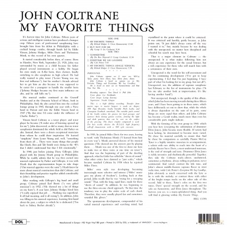 John Coltrane: My Favorite Things [Winyl]