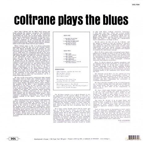 John Coltrane: Plays The Blues [Winyl]