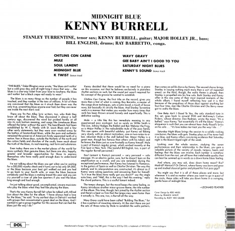 Kenny Burrell: Midnight Blue [Winyl]