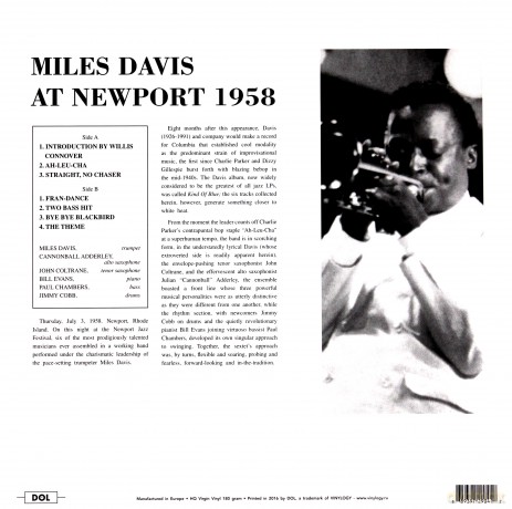 Miles Davis: At Newport 1958 [Winyl]