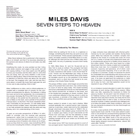 Miles Davis: Seven Steps To Heaven [Winyl]