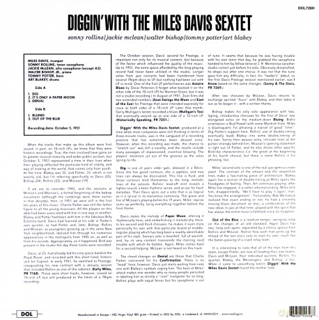 Miles Davis: Diggin' With The Miles Davis Sextet [Winyl]