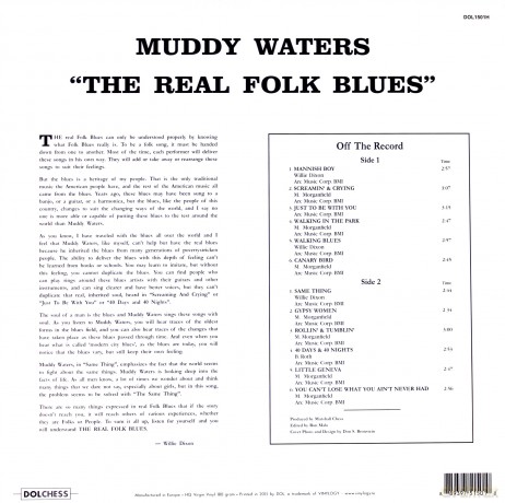 Muddy Waters: The Real Folk Blues [Winyl]