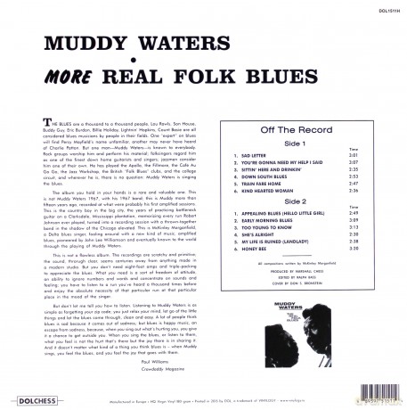 Muddy Waters: More Real Folk Blues [Winyl]