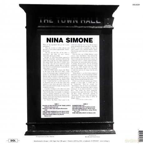 Nina Simone: At Town Hall [Winyl]