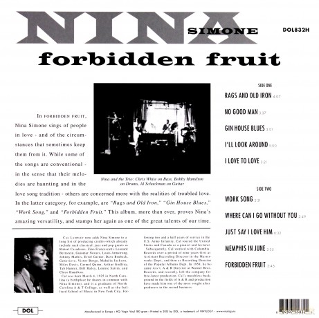 Nina Simone: Forbidden Fruit [Winyl]