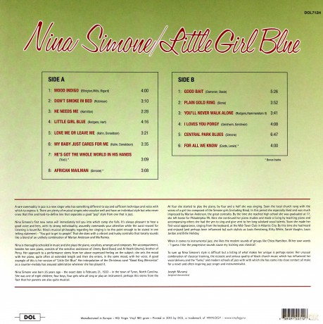Nina Simone: Little Girl Blue [Winyl]