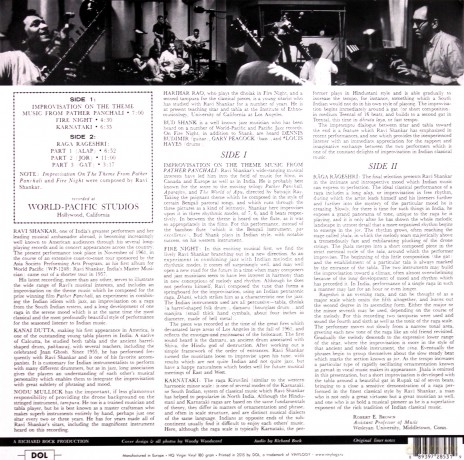 Ravi Shankar: Improvisations [Winyl]