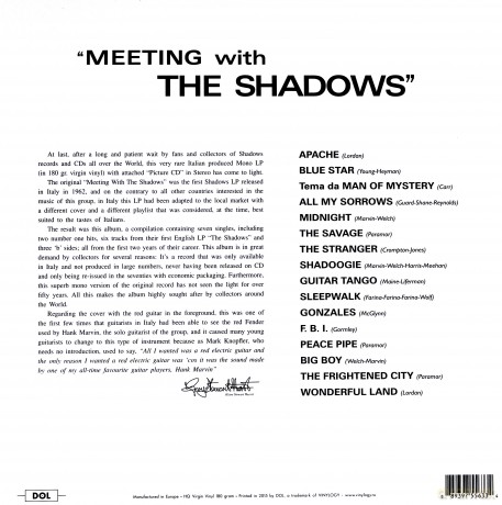 Shadows: Meeting With The Shadows [Winyl]