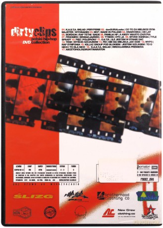 Dirty Clips - Polski Hip Hop (Tede, KASTA, Borixon, OSTR) [DVD]
