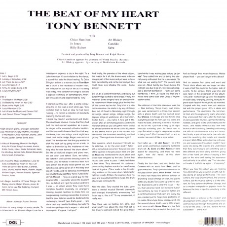 Tony Bennett: The Beat Of My Heart [Winyl]