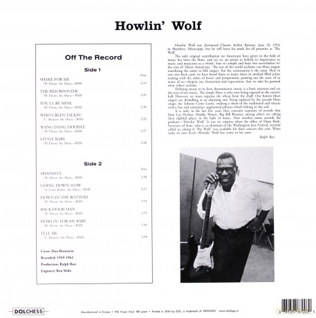 Howlin' Wolf: Howlin' Wolf [Winyl]
