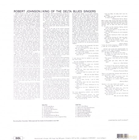 Robert Johnson: King Of the Delta Blues Singers [Winyl]