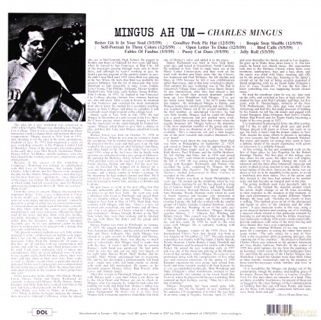 Charle Mingus: Ah Um [Winyl]